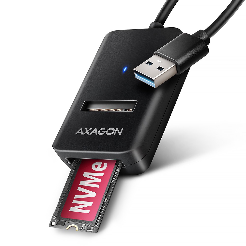 M.2 NVMe/SATA SSD Adapter USB 3.2 Gen 2, 10Gbps
