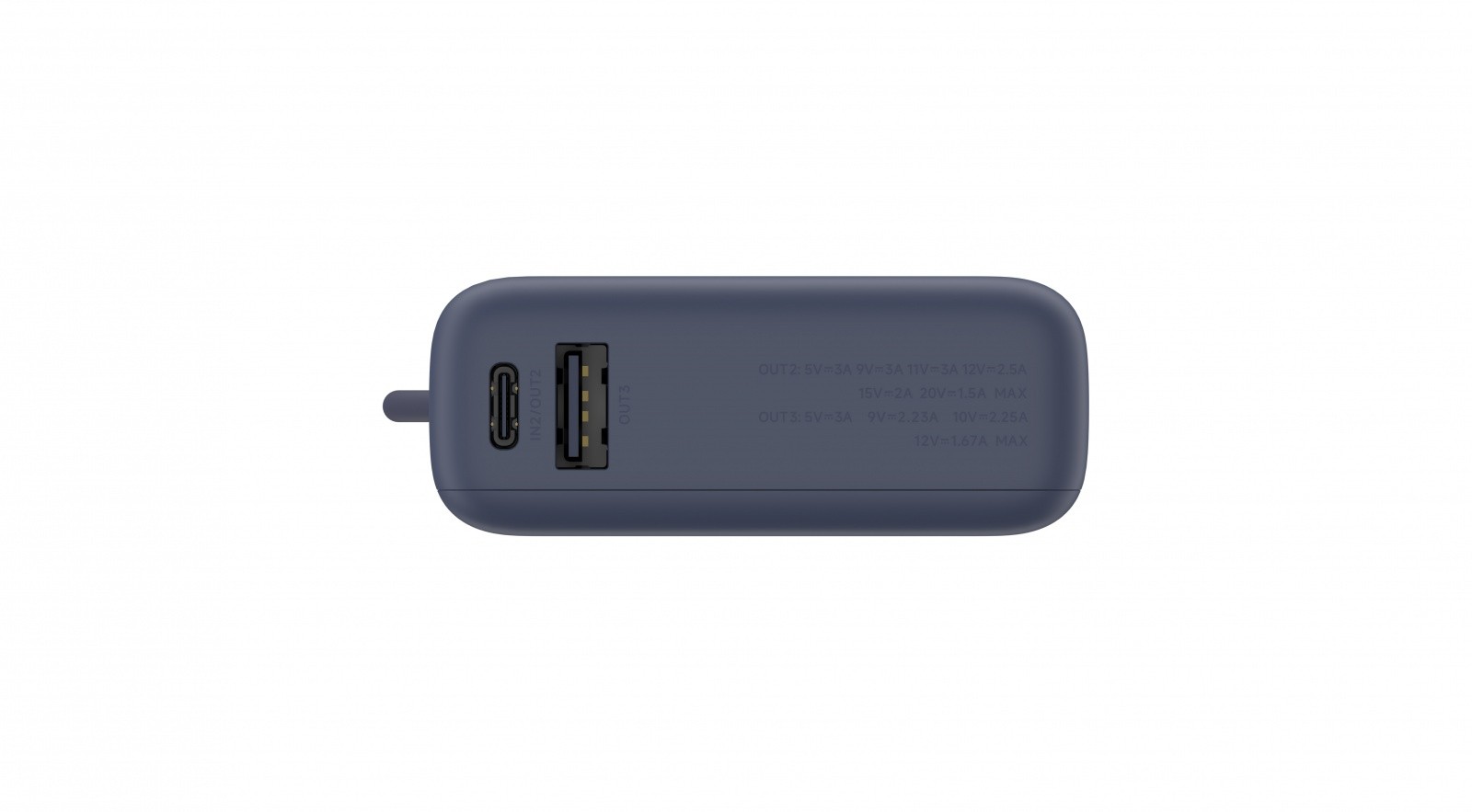 Powerbank 10000 mAh, 33W, Modra 4