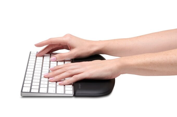 Ergonomski naslon za zapestje podloge za tipkovnico, črn 5
