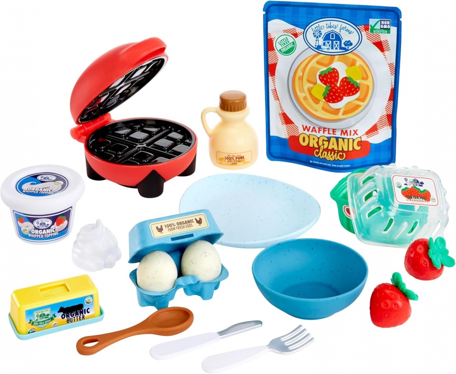 Little Tikes Creative Chefs set za vafle + 18 dodatkov