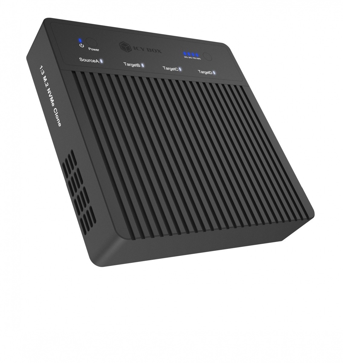 Naprava za kloniranje NVMe M.2 SSD, 4-Bay USB4 (1:3)