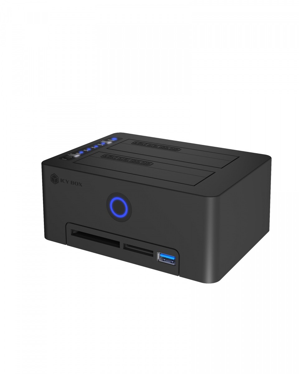 Bralnik kart IB-1233CL-CR za 2x 2,5/3,5" SSD/HDD