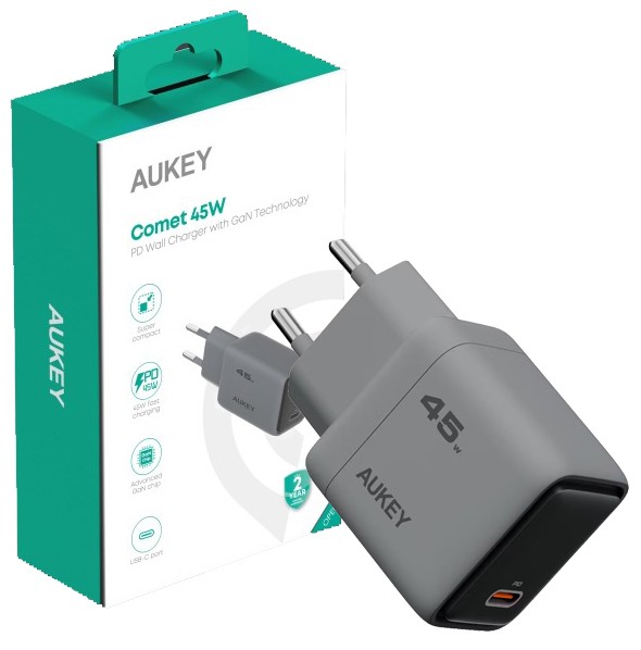 Omrežni polnilnik AUKEY PA-C2 USB-C PD 45W