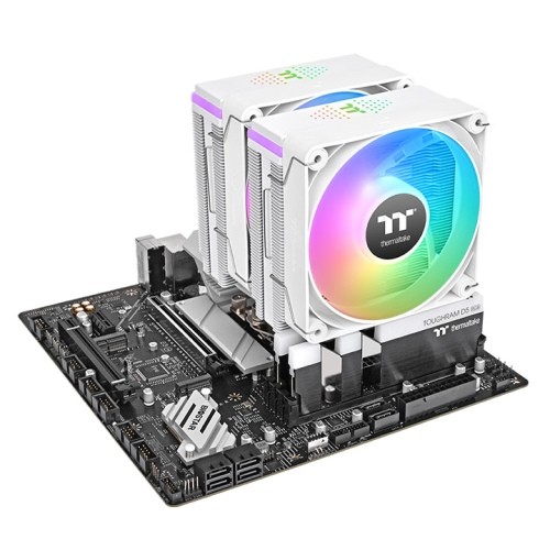 Hladilnik procesorja ASTRIA 600 ARGB (TDP 265W, 2x120mm) White 5