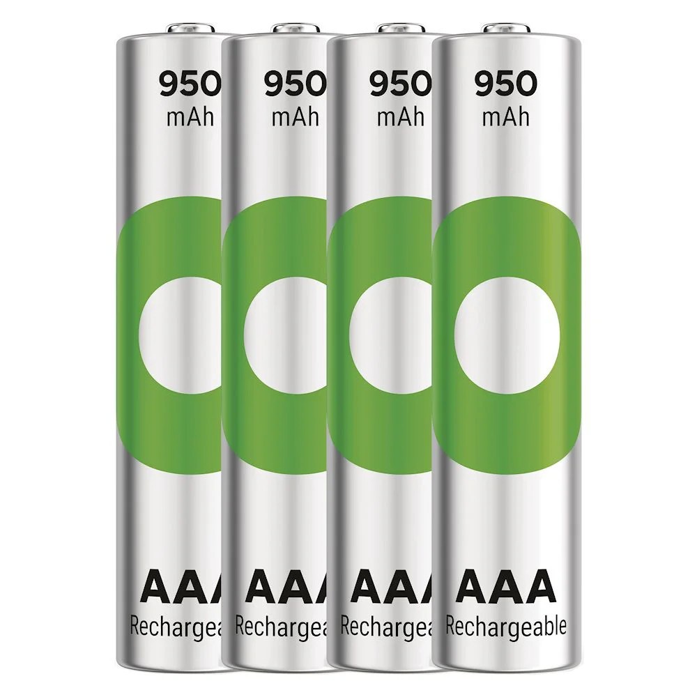 GP RECYKO AAA Ni-MH bateriji 950mAh, 4 kom. 2