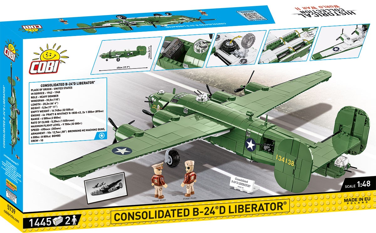Gradbeni bloki - Consolidated B-24D Liberator, 1445 kosov 3