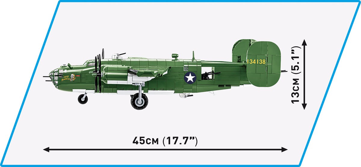 Gradbeni bloki - Consolidated B-24D Liberator, 1445 kosov 4