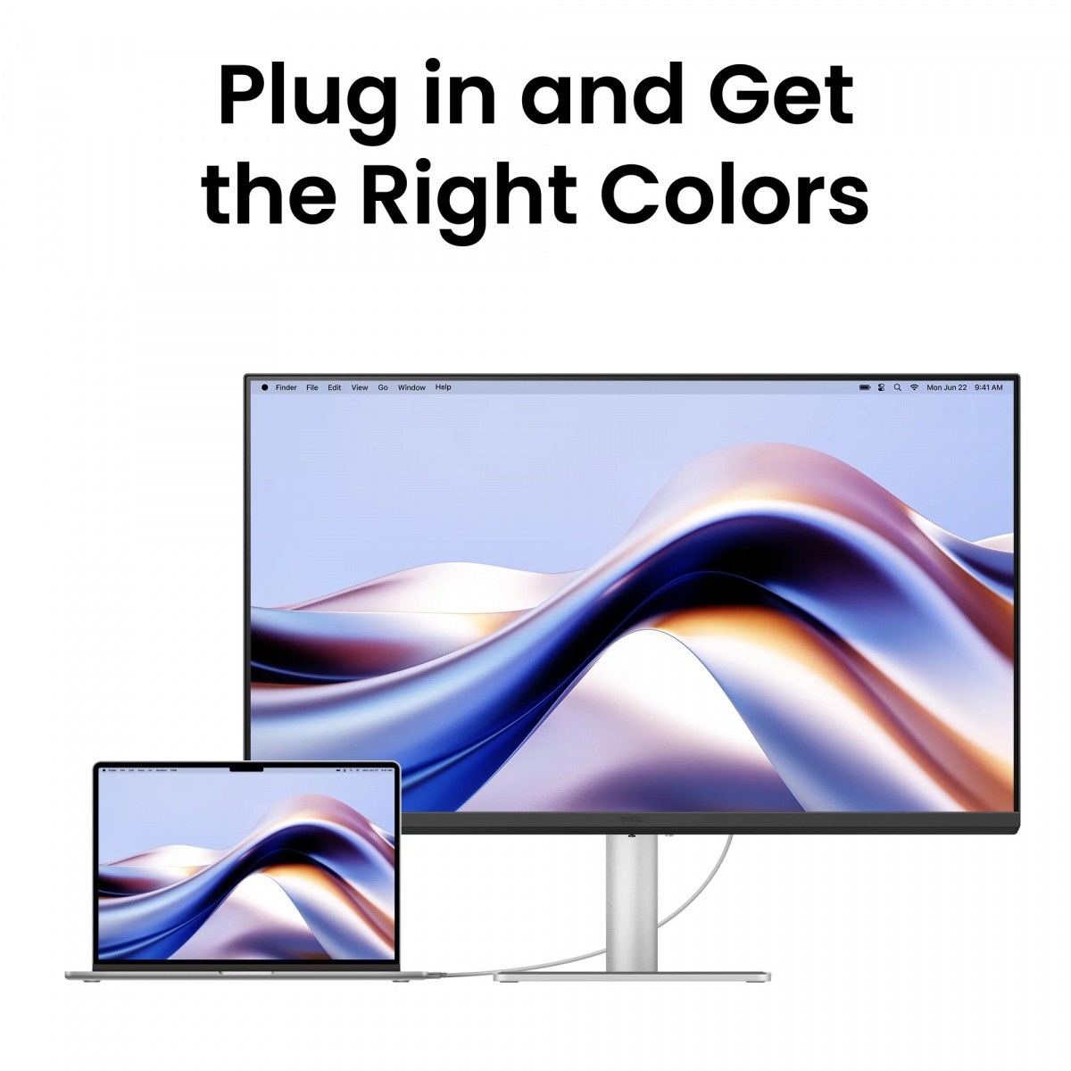 Benq MA270U monitor, 27", IPS, 4K UHD, 5ms 7