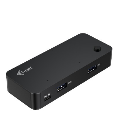 i-tec univerzalni KVM HUB, 2x USB-C + 2x USB-A 3.0