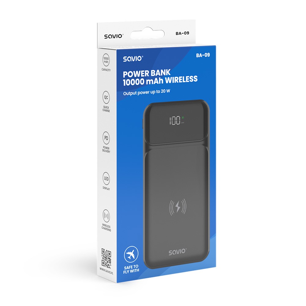Brezžični powerbank 10000 mAh, BA-09 3