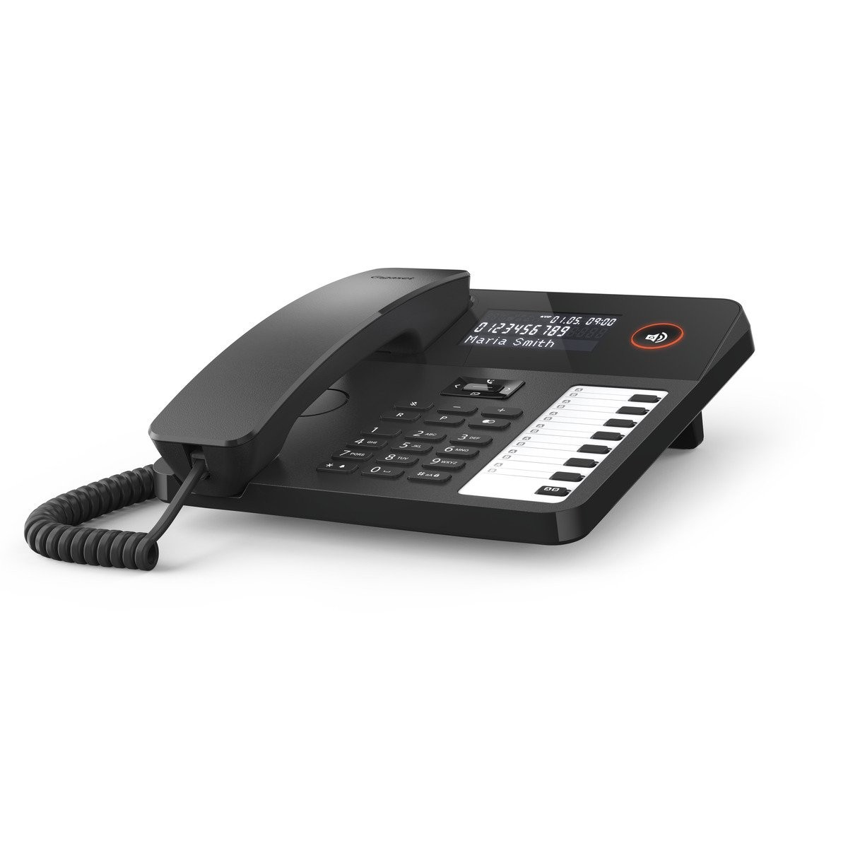 Žični telefon Desk600, črn 2