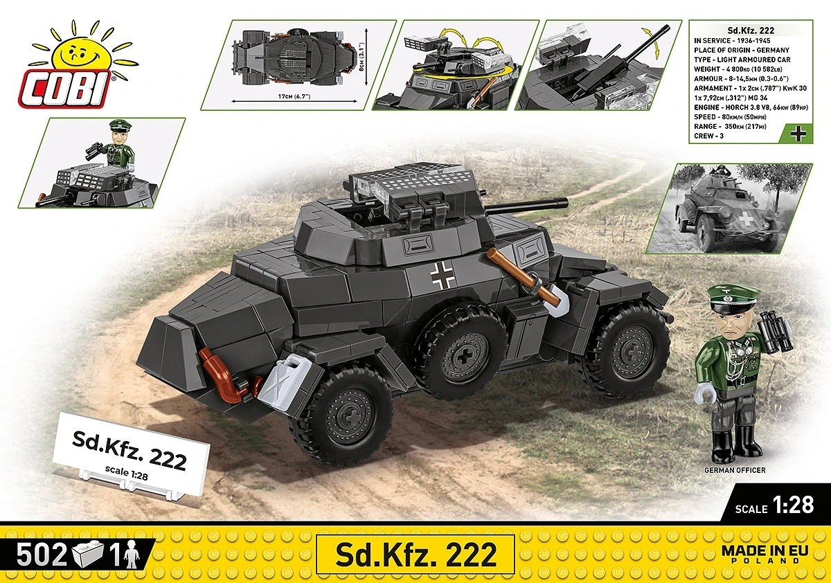 Gradbeni bloki Sd.Kfz. 222, 26578 5