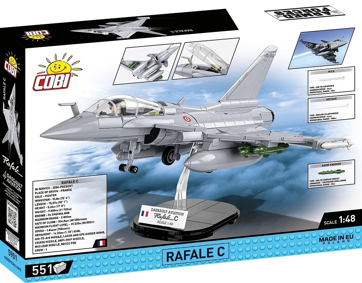 COBI Kocke Rafale C, 551 kock 4