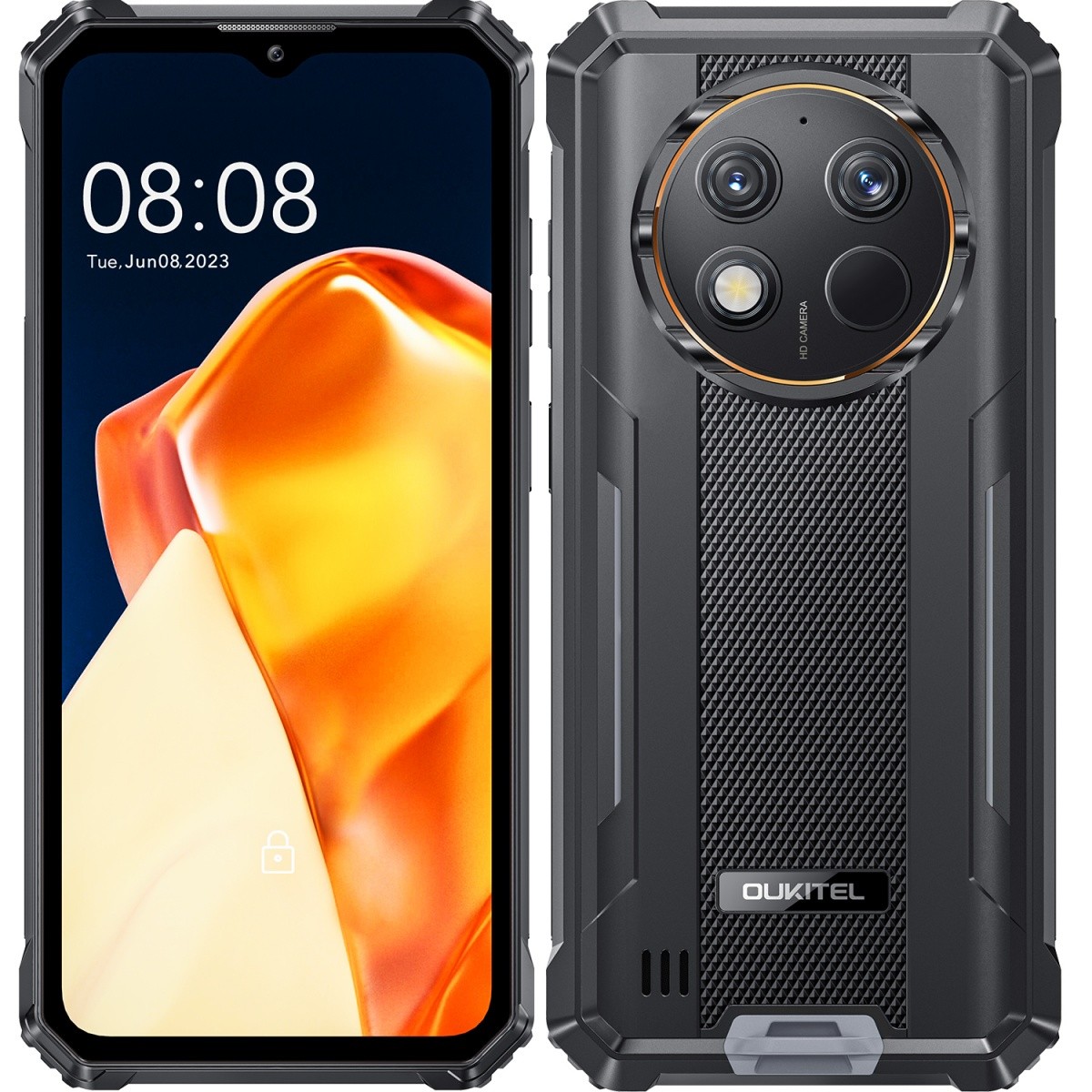 Pametni telefon G1 4G, 6/256GB, IP69K, črn