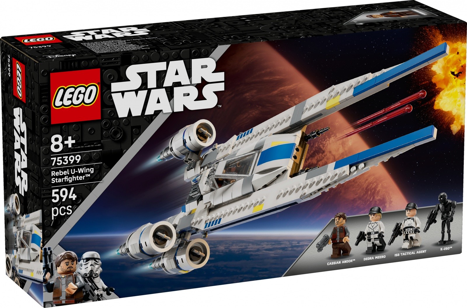 LEGO Star Wars 75399 U-Wing Rebelov