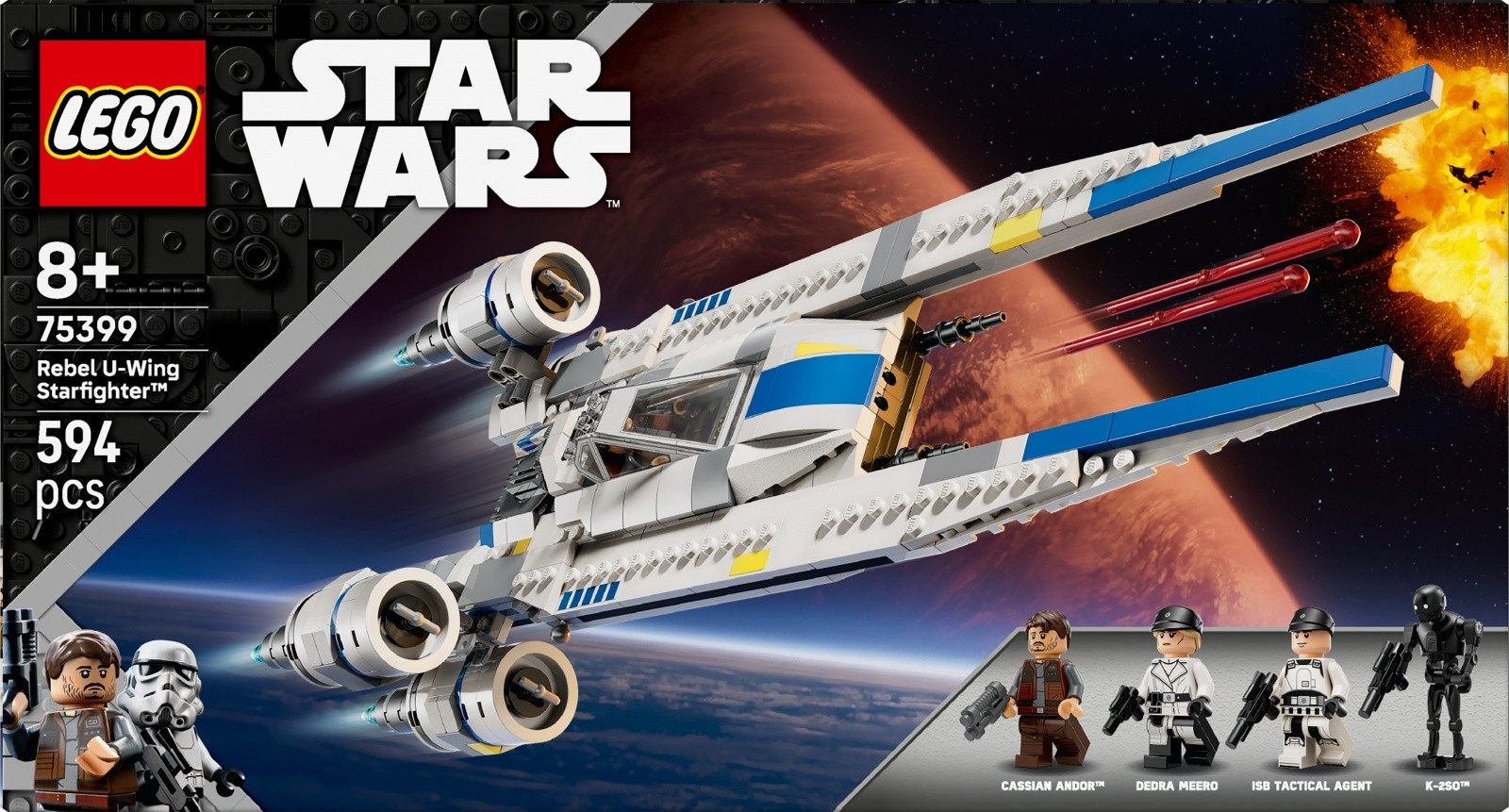 LEGO Star Wars 75399 U-Wing Rebelov 3