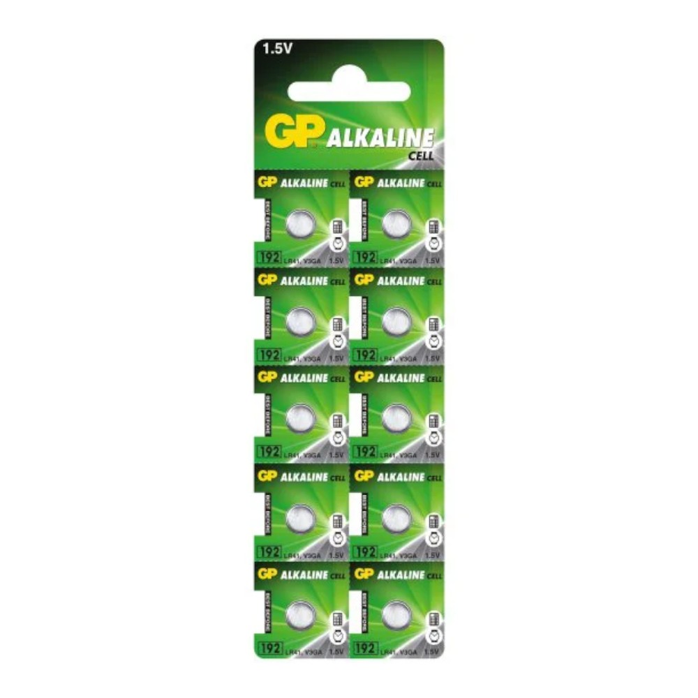 Baterije GP AG3/LR41 alkalne, 10 kom