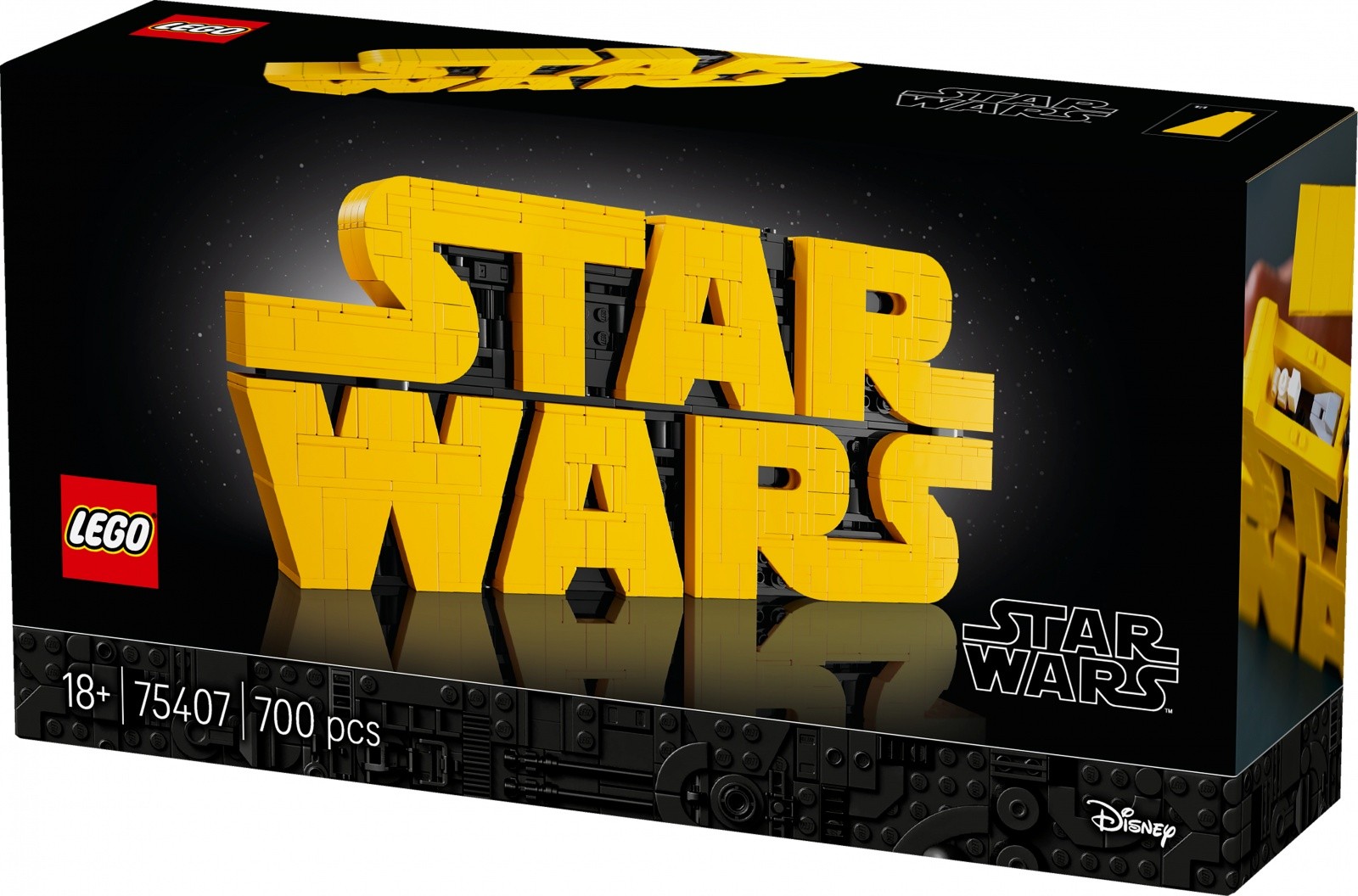 LEGO Star Wars 75407 Logo Star Wars iz kock 2