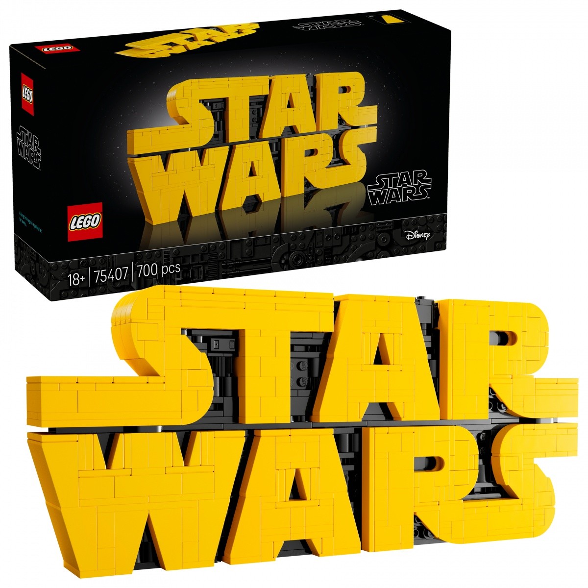 LEGO Star Wars 75407 Logo Star Wars iz kock 4