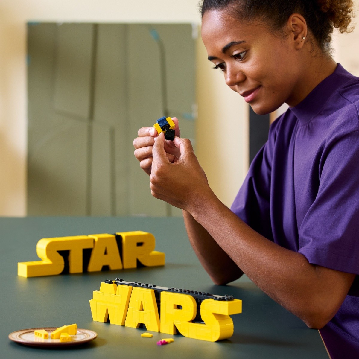 LEGO Star Wars 75407 Logo Star Wars iz kock 5