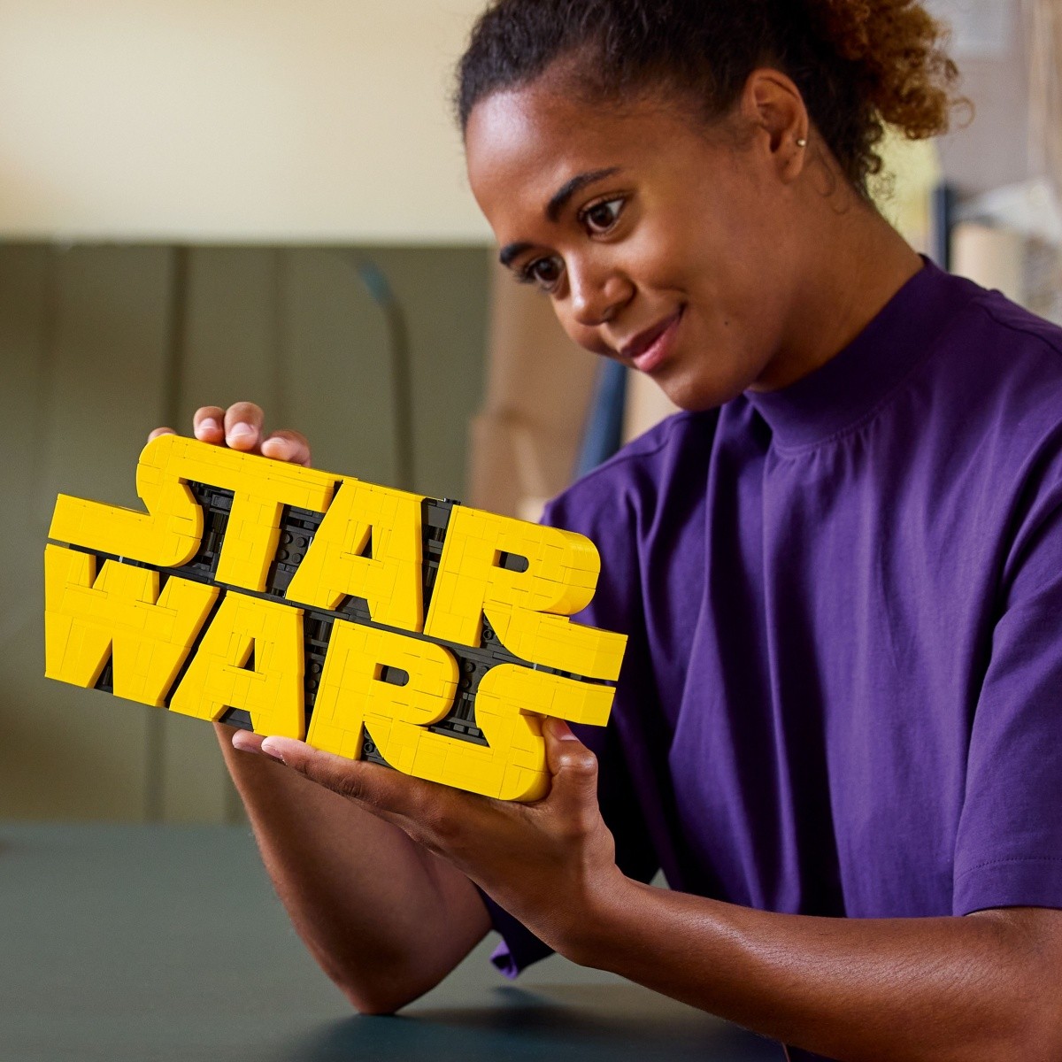 LEGO Star Wars 75407 Logo Star Wars iz kock 6