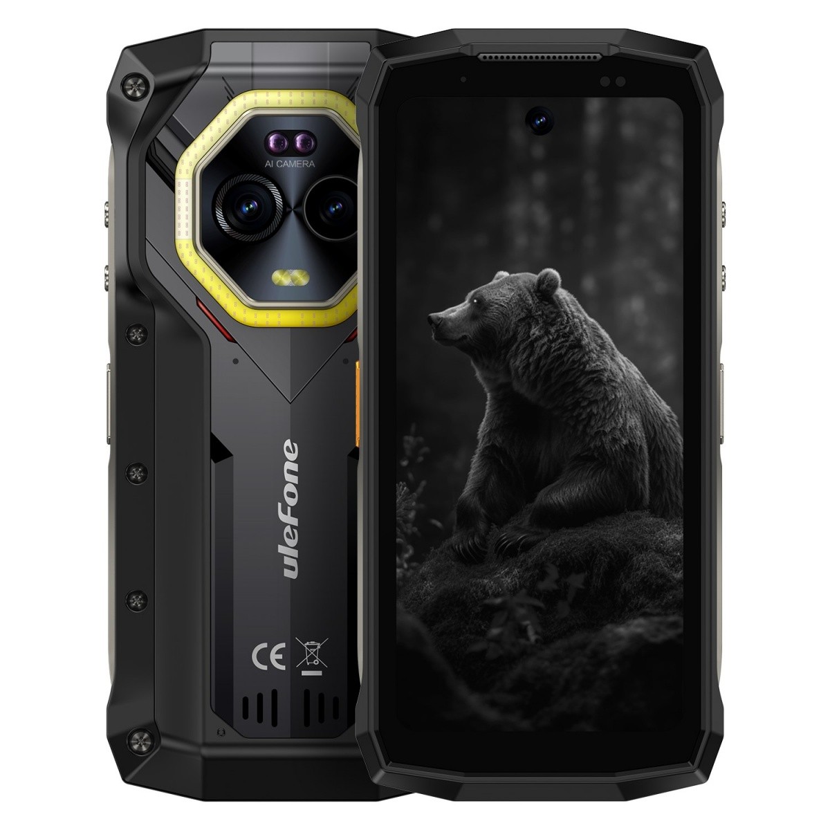 Pametni telefon Armor Mini 20 4G 8/256 GB IP69K, črn