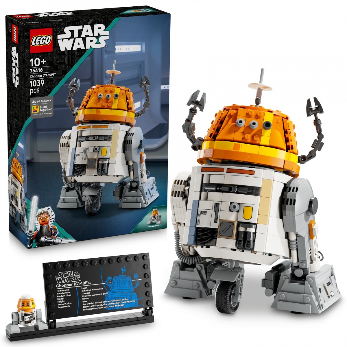Kocke Star Wars 75416 Droid astromehanik Chopper (C1-10P) 4