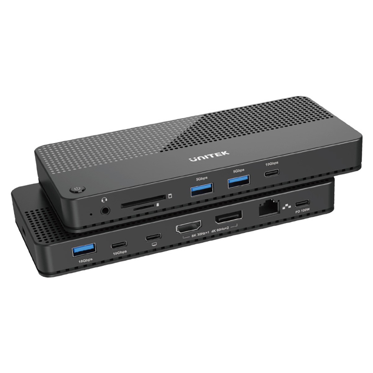 12v1 USB-C Docking Station, HDMI 2.1, USB 4, PD 100W