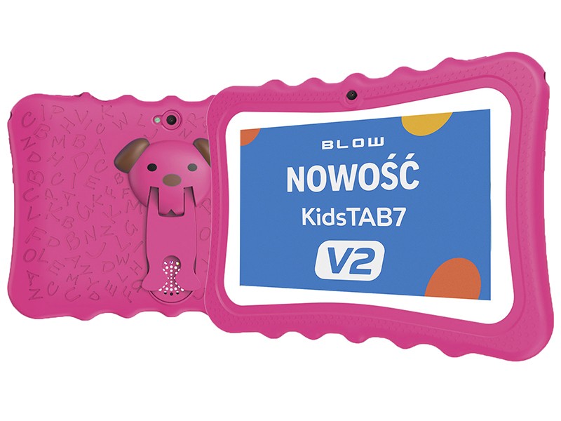 Otroški tablični računalnik KidsTAB7 V2, 4/32GB, roza etui