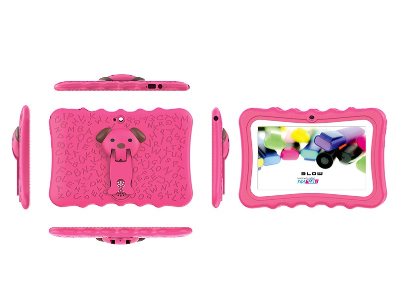 Otroški tablični računalnik KidsTAB7 V2, 4/32GB, roza etui 3