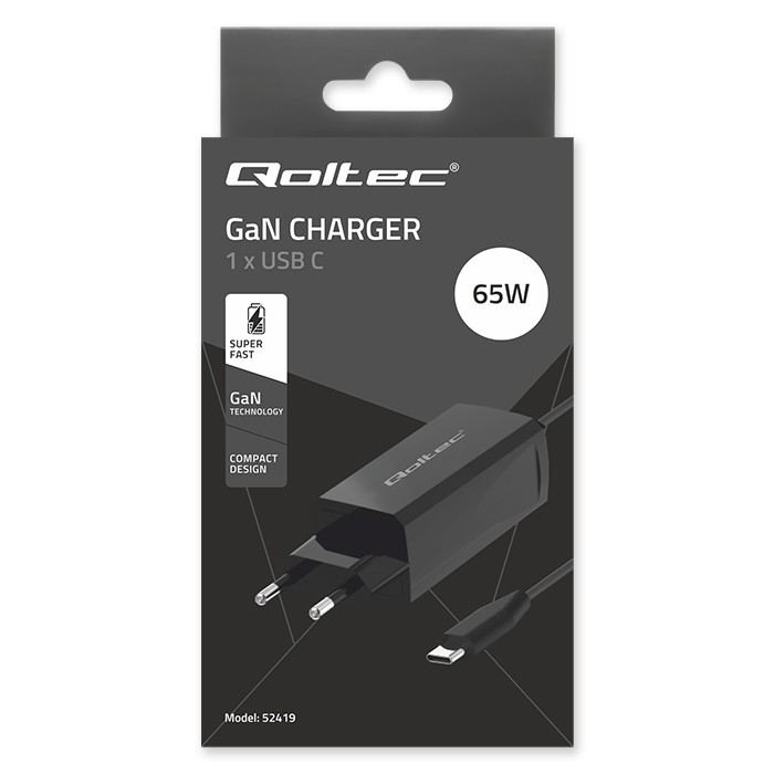 Omrežno napajanje 65W GaN USB-C 3.1 5