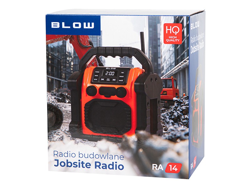 Prenosni radio RA14, AM/FM, gradbeni 6