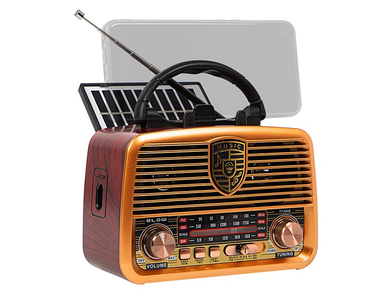 Prenosni radio RA10 AM/FM, Solarni 4