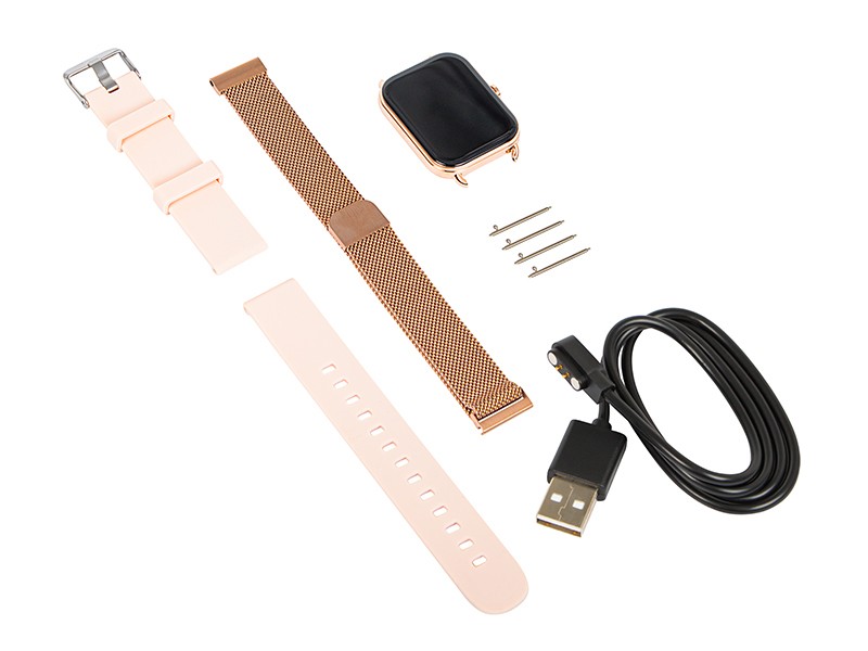 Pametna ura X16 Bluetooth, Roza 7