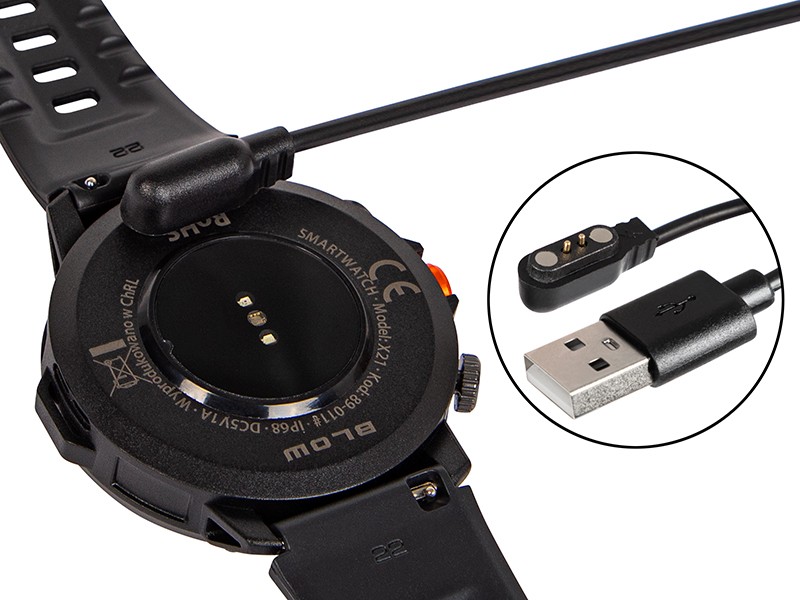 Pametna ura X21 Bluetooth, Črna 5