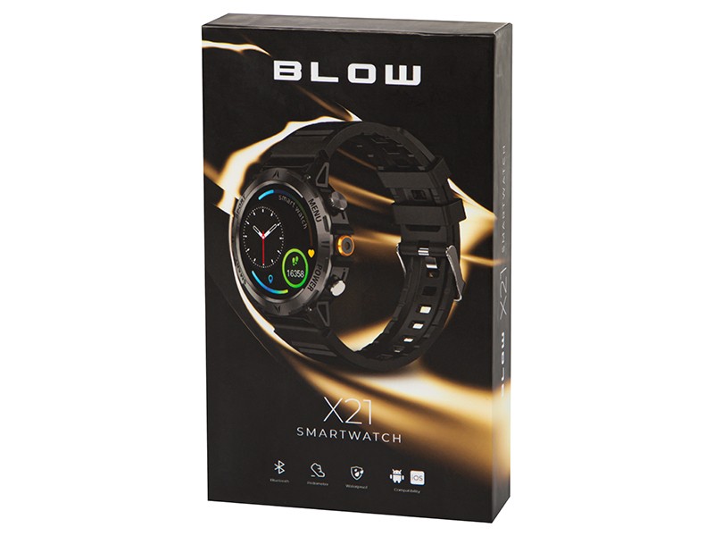 Pametna ura X21 Bluetooth, Črna 7