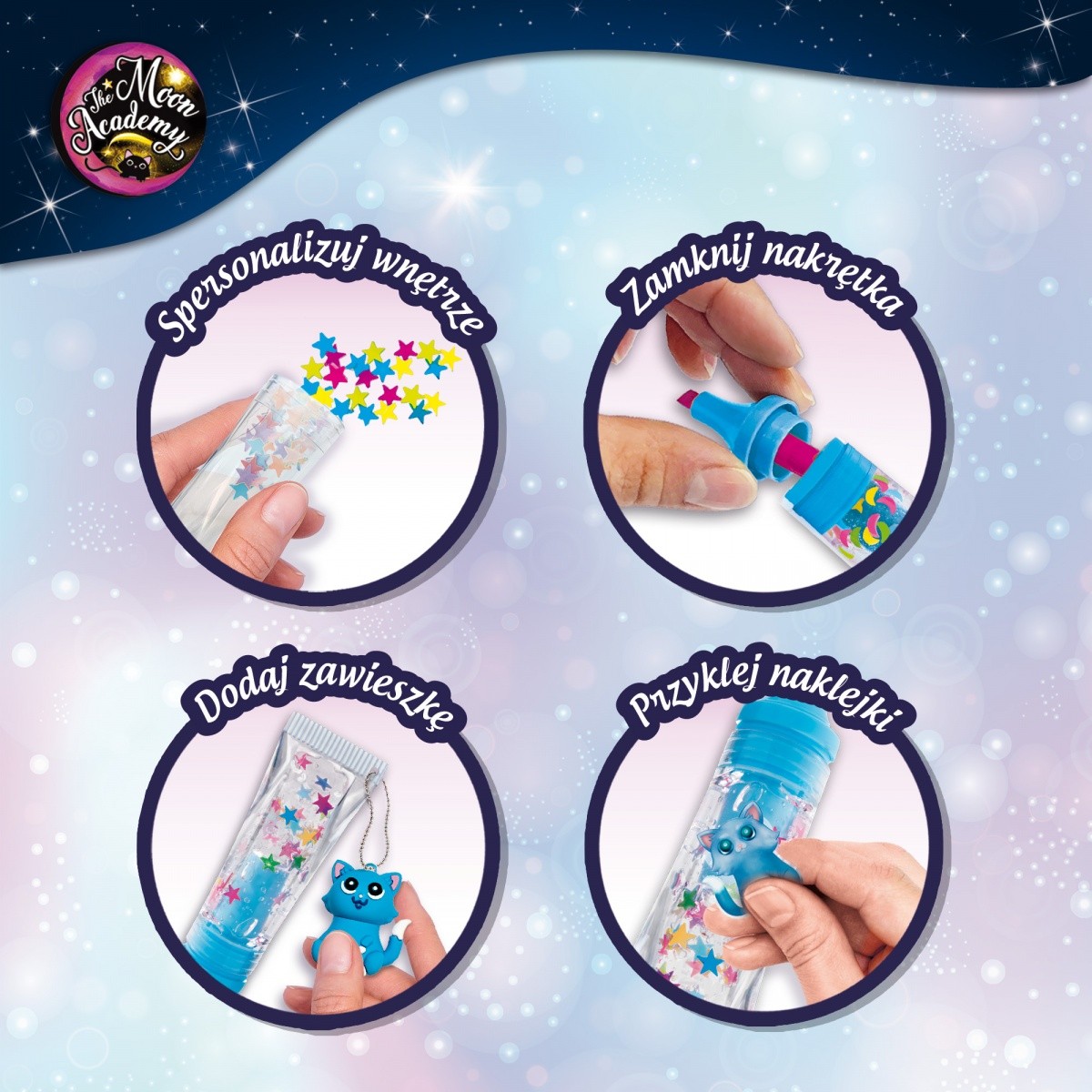 Set Moon Academy - Zapoznevalniki 'Komet' 3