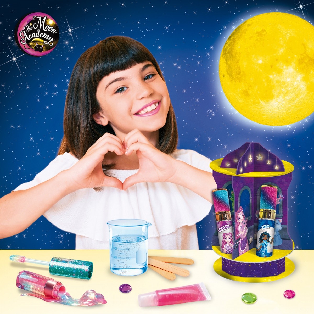 Set Moon Academy - Biseri za ustnice 'Nebula' 4