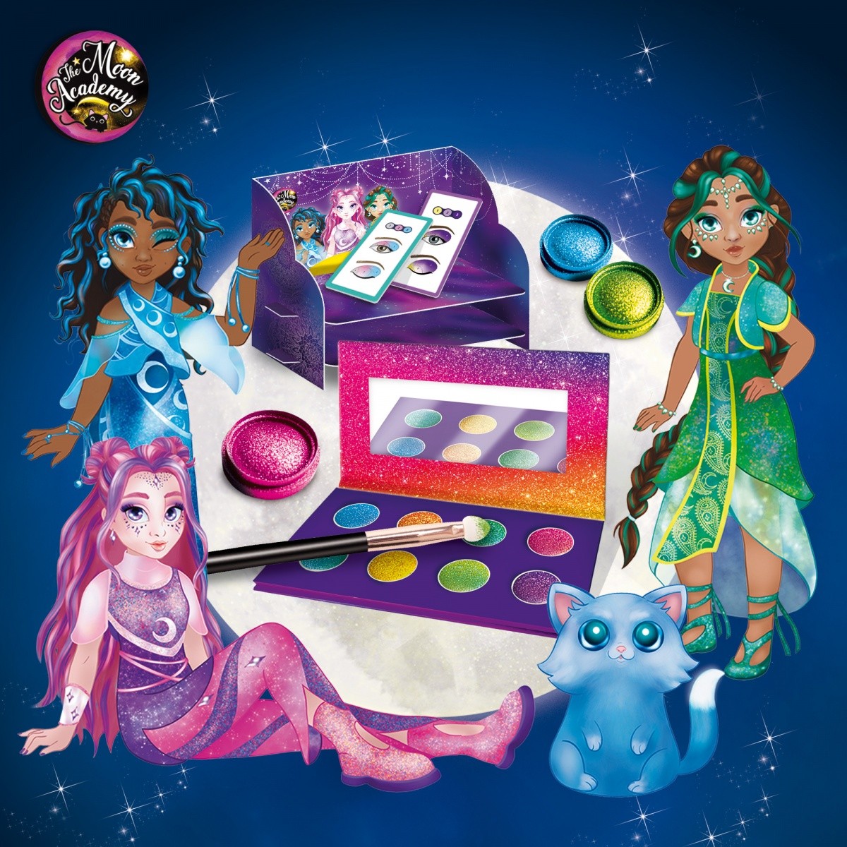 Set Moon Academy - Senčila za veke 'Meteor' 2