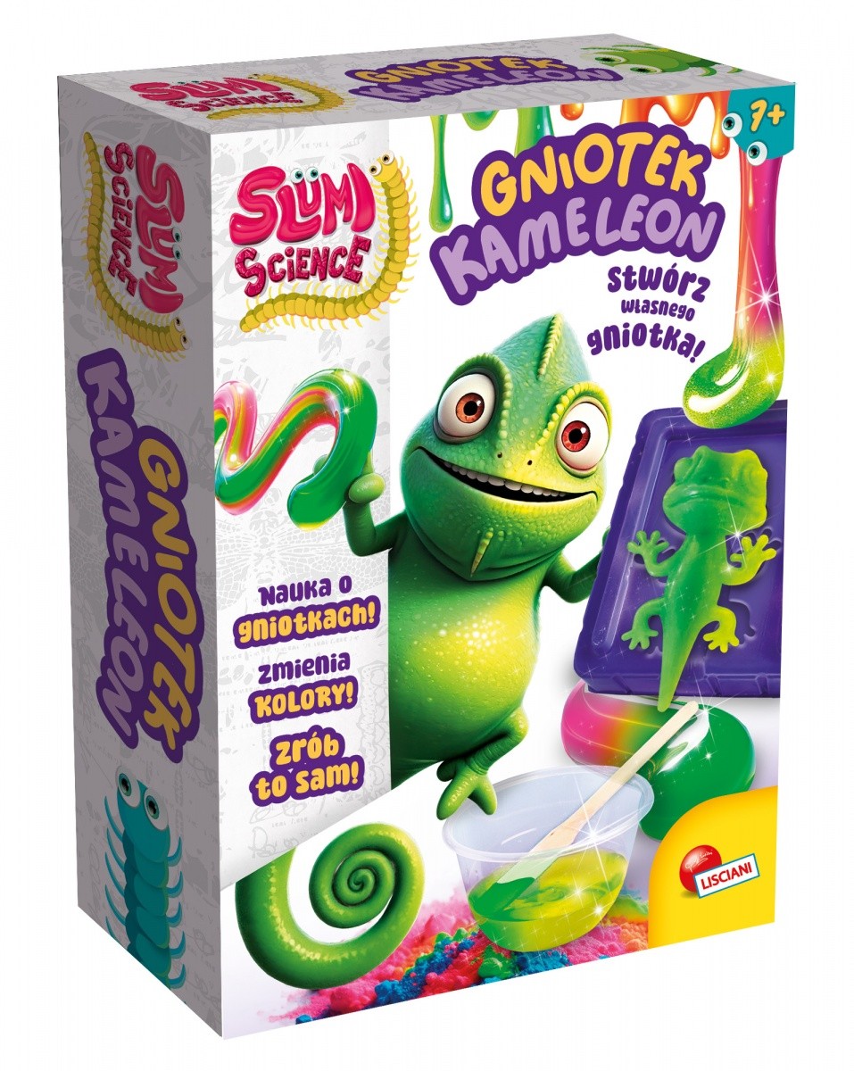 Set Slumi Science - Kameleon gnetilna igrača