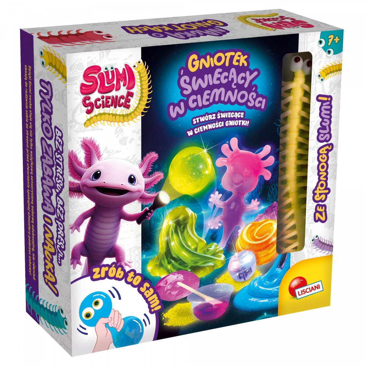 Set Slumi Science - Gnetilna igrača, ki se sveti v temi