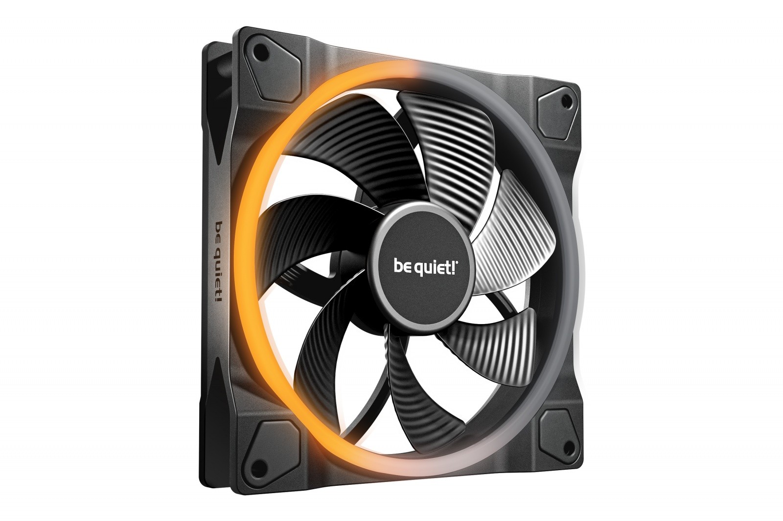 Be quiet! Light Wings 140mm PWM Reverse črni ventilator