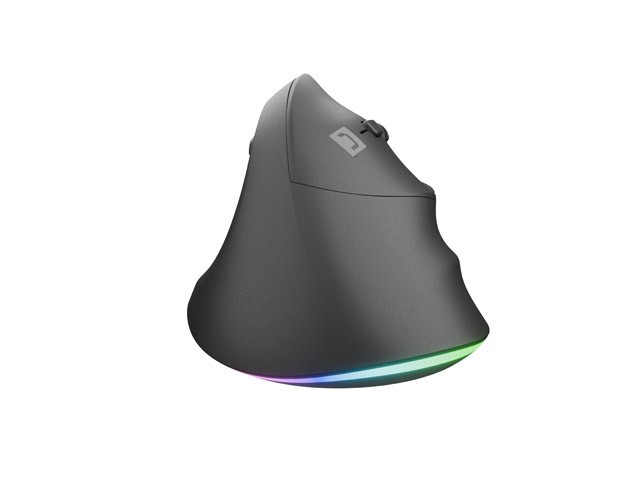 Vtična ergonomska miška CRAKE 2 PRO, 12800 DPI, črna 4
