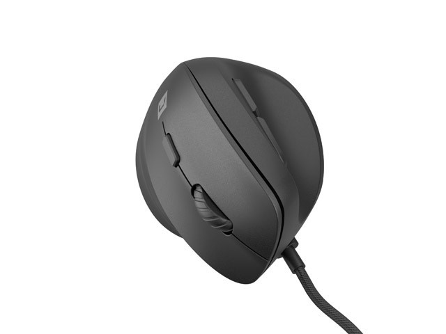 Vtična ergonomska miška CRAKE 2 PRO, 12800 DPI, črna 6