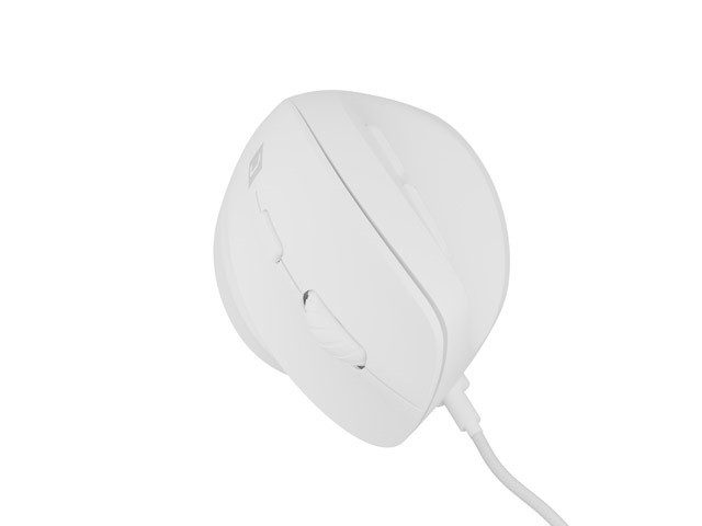 Vtična ergonomska miška CRAKE 2 PRO, 12800 DPI, bela 6