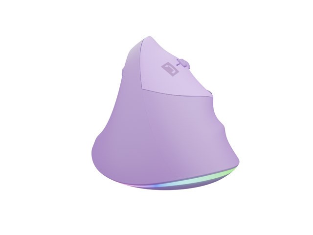Vtična ergonomska miška CRAKE 2 PRO, 12800 DPI, lavendna 4