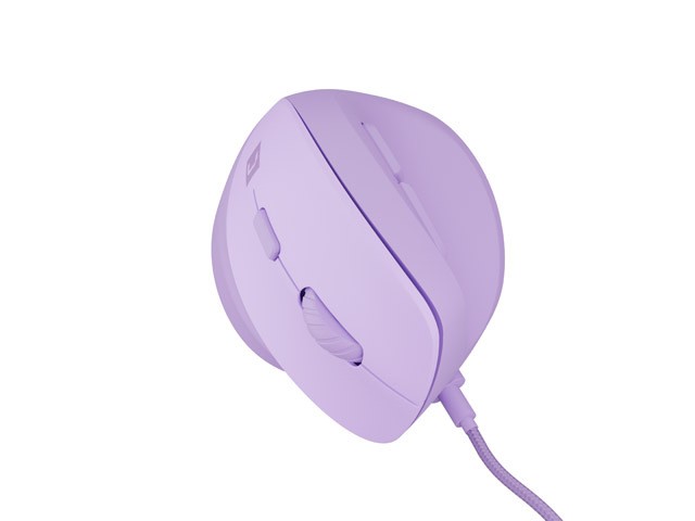 Vtična ergonomska miška CRAKE 2 PRO, 12800 DPI, lavendna 6