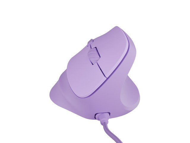 Vtična ergonomska miška CRAKE 2 PRO, 12800 DPI, lavendna 8