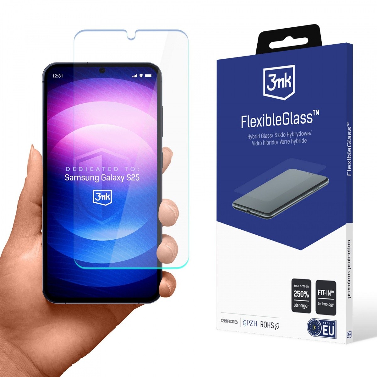 Hibridno steklo FlexibleGlass za Samsung S25
