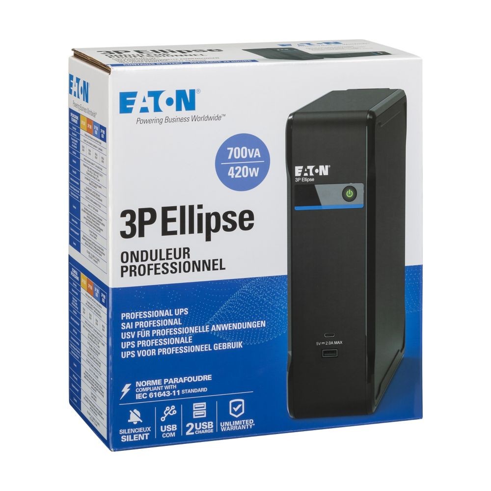UPS napajalnik Ellipse 3P 700 USB IEC 6